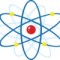 A graphic of an atom